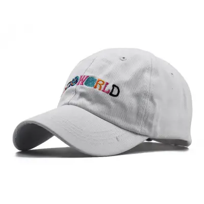 Unisex Cotton Letter Embroidery Baseball Cap