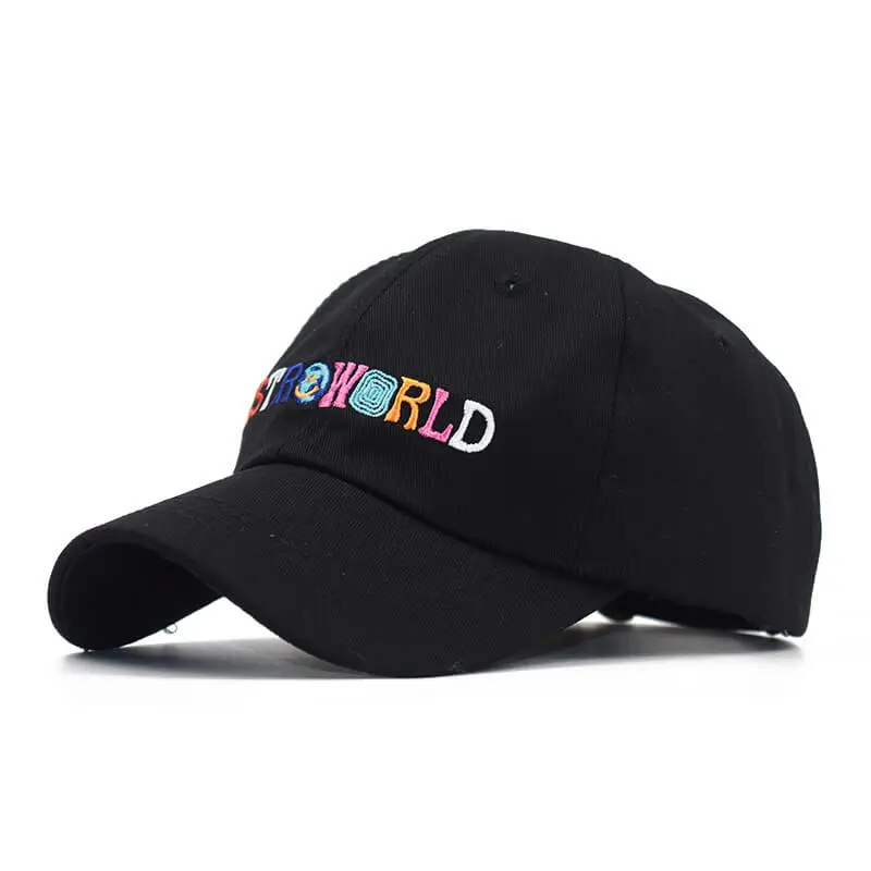 Unisex Cotton Letter Embroidery Baseball Cap