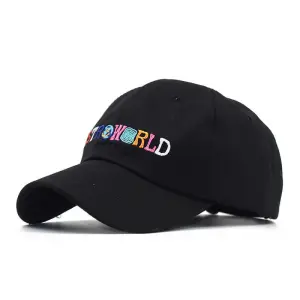 Unisex Cotton Letter Embroidery Baseball Cap