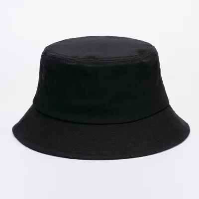 Simple Solid Color Breathable Cotton Bucket Hat