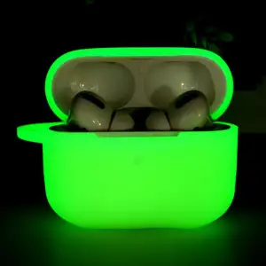 Luminous Solid Color Silicone Case for AirPods Pro Bluetooth Headset