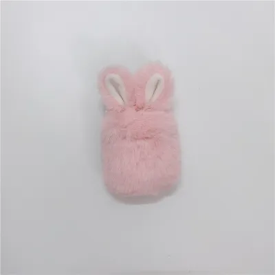 Cute Plush Rabbit Ear Shape Bluetooth Headset Case for AirPods