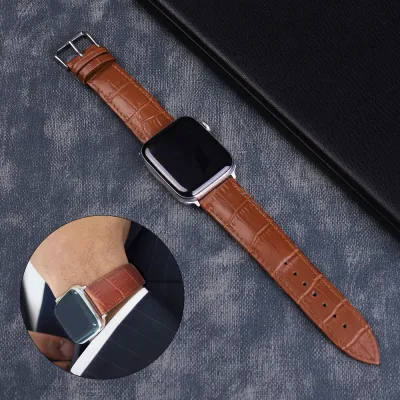 Adjustable Leather Apple Watch Band