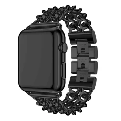Apple Watch Unique Solid Color Metal Stainless Steel Watch Band