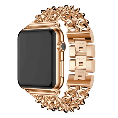Apple Watch Unique Solid Color Metal Stainless Steel Watch Band