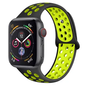 Apple Watch Fashion Two-color Silicone Watch Band Strap