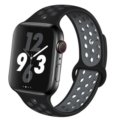 Apple Watch Fashion Two-color Silicone Watch Band Strap