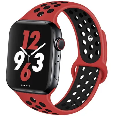 Apple Watch Fashion Two-color Silicone Watch Band Strap