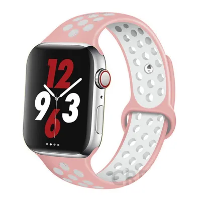 Apple Watch Fashion Two-color Silicone Watch Band Strap