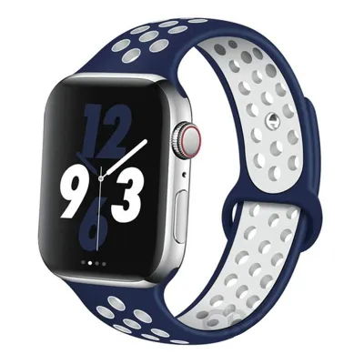 Apple Watch Fashion Two-color Silicone Watch Band Strap