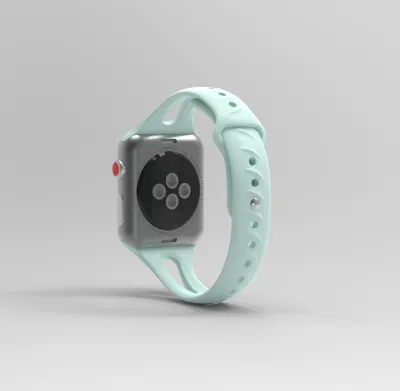 Apple Watch Fashion Solid Color Silicone Watch Band
