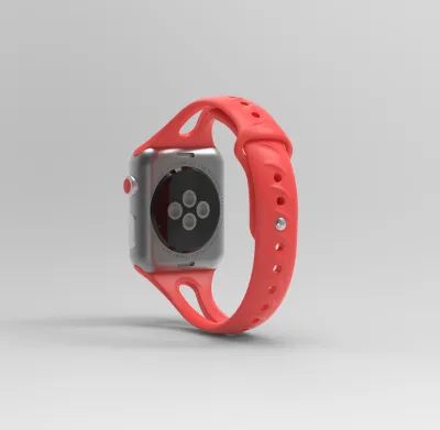 Apple Watch Fashion Solid Color Silicone Watch Band
