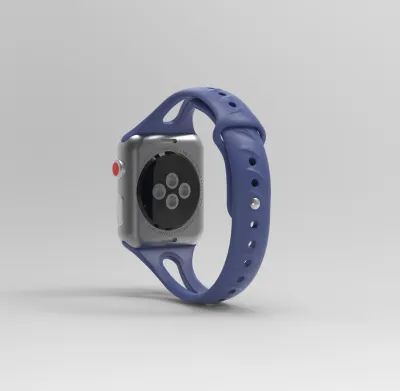 Apple Watch Fashion Solid Color Silicone Watch Band