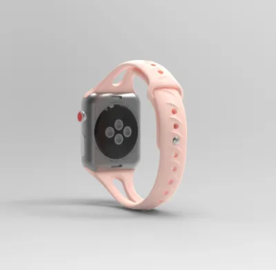 Apple Watch Fashion Solid Color Silicone Watch Band