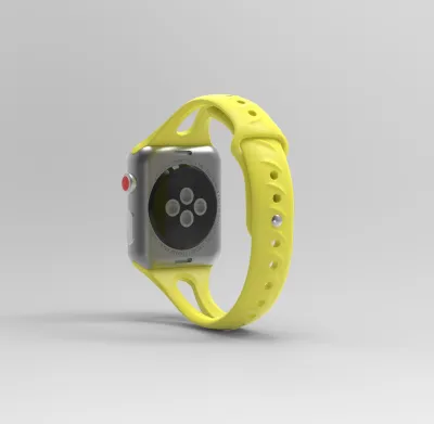Apple Watch Fashion Solid Color Silicone Watch Band