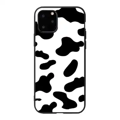 Fashion Cow Print Silicone Back Cover Phone Case