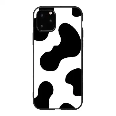 Fashion Cow Print Silicone Back Cover Phone Case