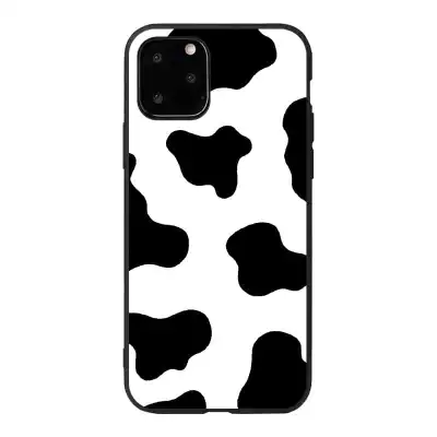 Fashion Cow Print Silicone Back Cover Phone Case