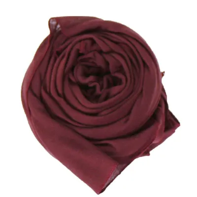 Trendy Women Muslim Hijab Scarf Rectangle Lengthen Blended
