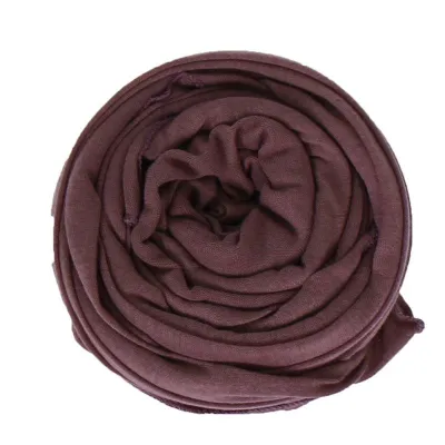 Trendy Women Muslim Hijab Scarf Rectangle Lengthen Blended