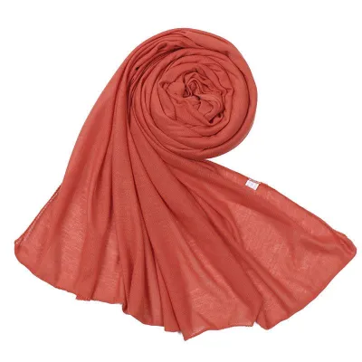 Trendy Women Muslim Hijab Scarf Rectangle Lengthen Blended