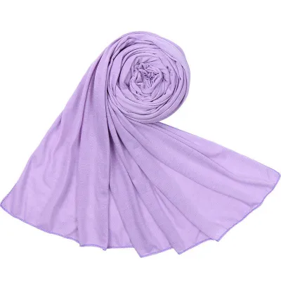 Trendy Women Muslim Hijab Scarf Rectangle Lengthen Blended