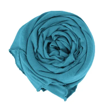 Trendy Women Muslim Hijab Scarf Rectangle Lengthen Blended