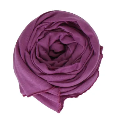 Trendy Women Muslim Hijab Scarf Rectangle Lengthen Blended
