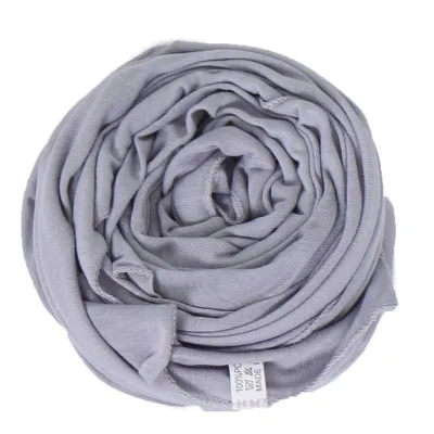 Trendy Women Muslim Hijab Scarf Rectangle Lengthen Blended