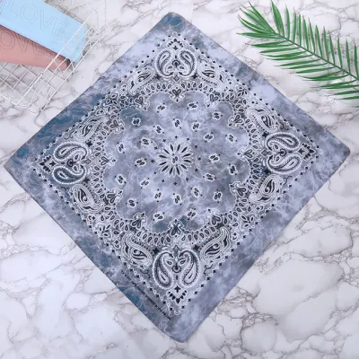Hip Hop Style Printed Tie-dye Square Scarve Accessories Scarves