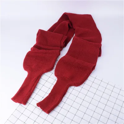 Unisex Solid Color Knitted Long Sleeve Shawl Japanese Korean Sweet Style