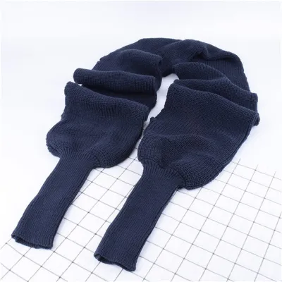 Unisex Solid Color Knitted Long Sleeve Shawl Japanese Korean Sweet Style