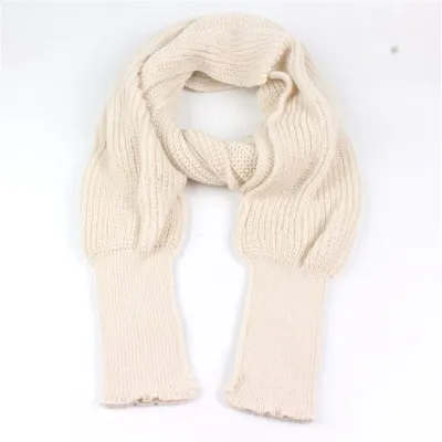 Unisex Solid Color Knitted Long Sleeve Shawl Japanese Korean Sweet Style