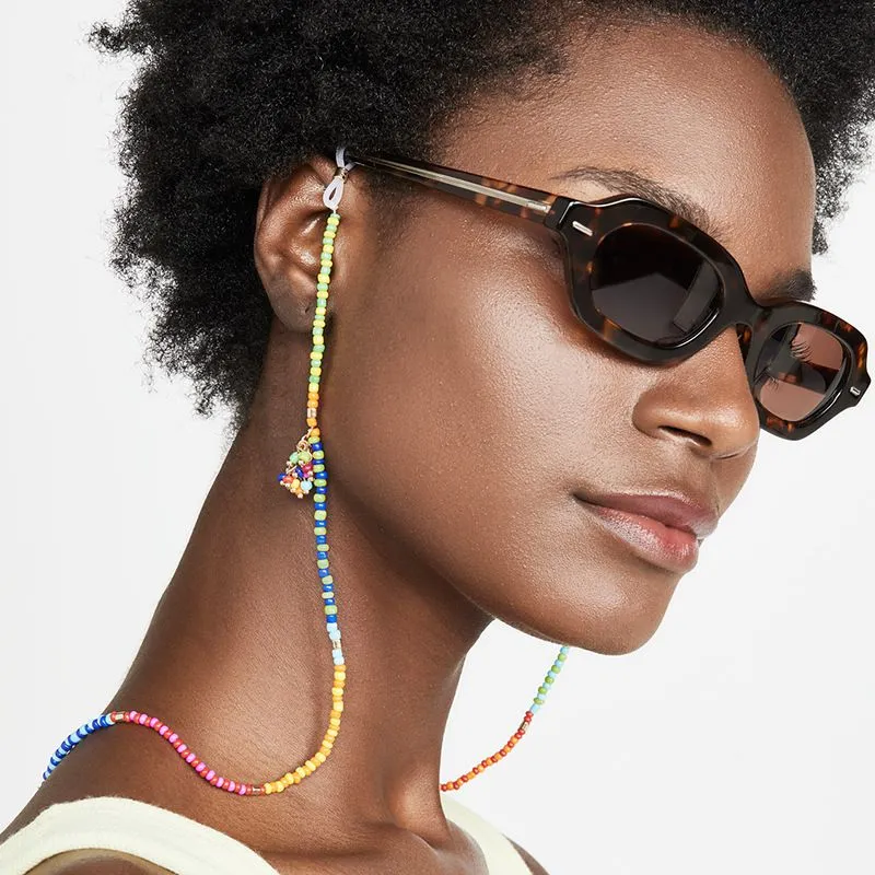 Colorful Glass Bead Bohemia Eyewear Chain