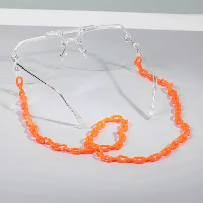 Retro Metal Buckle Hanging Neck Sunglasses Chain
