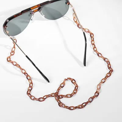 Retro Metal Buckle Hanging Neck Sunglasses Chain