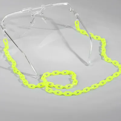 Retro Metal Buckle Hanging Neck Sunglasses Chain