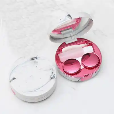 Vintage Marble Texture Round Contact Lens Partner Accessories Sunglasses