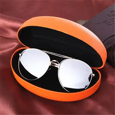 Fashion Curved Solid Color Glasses Case