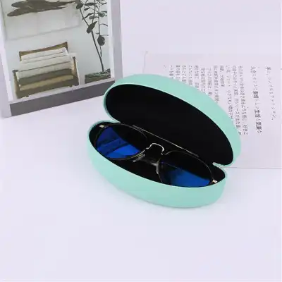 Fashion Curved Solid Color Glasses Case
