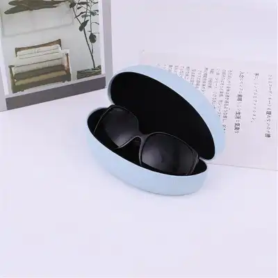 Fashion Curved Solid Color Glasses Case