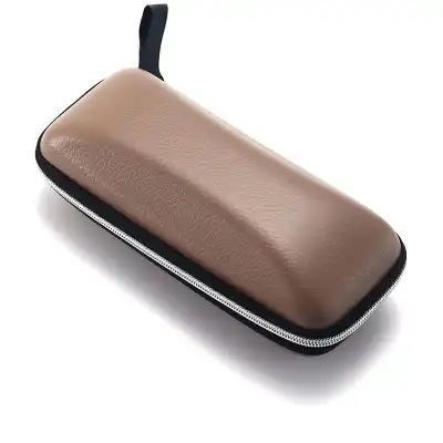 Fashion Square Zipper Design Glasses Case