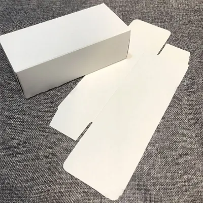 Customizable Solid Color Glasses Paper Box with Double Slot Folding Carton
