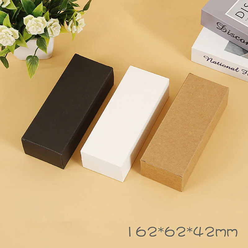 Customizable Solid Color Glasses Paper Box with Double Slot Folding Carton