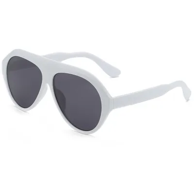 Retro Wild Oval Frame Outdoor Sunglasses