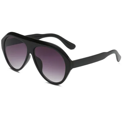 Retro Wild Oval Frame Outdoor Sunglasses