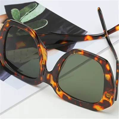 Retro Large Frame PC Sunglasses Vintage Unisex
