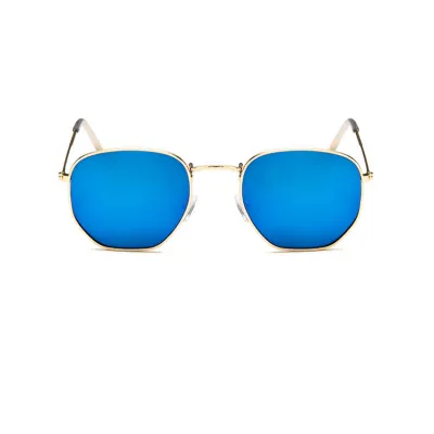 Small Square Retro Colorful Sunglasses