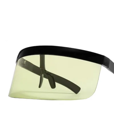Trendy Sunscreen Windproof Protection PC Frame Sunglasses