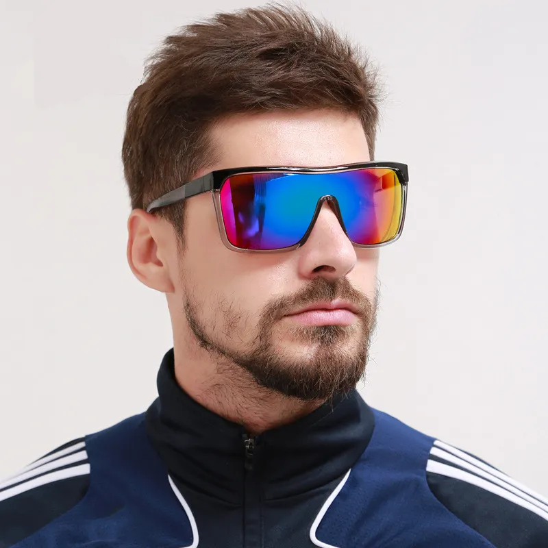 Color Blocking Anti-UV Retro Butterfly Frame Sunglasses Sports Leisure
